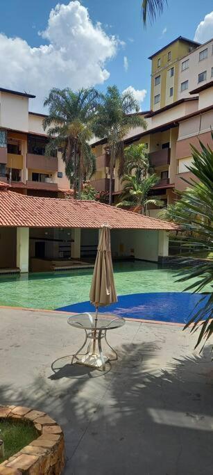 Apartamento Aconchegante Rio Quente Exterior foto